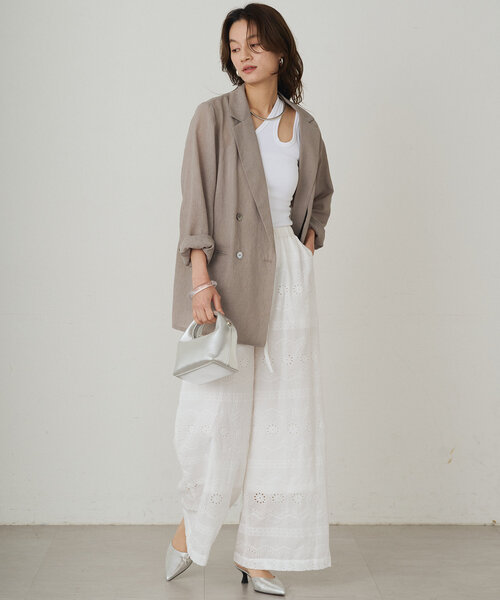 美品/Loungedress/レースパンツ/サイズF/ブラック Loungedress パンツ レースパンツ レディース : ZOZOTOWN Yahoo
