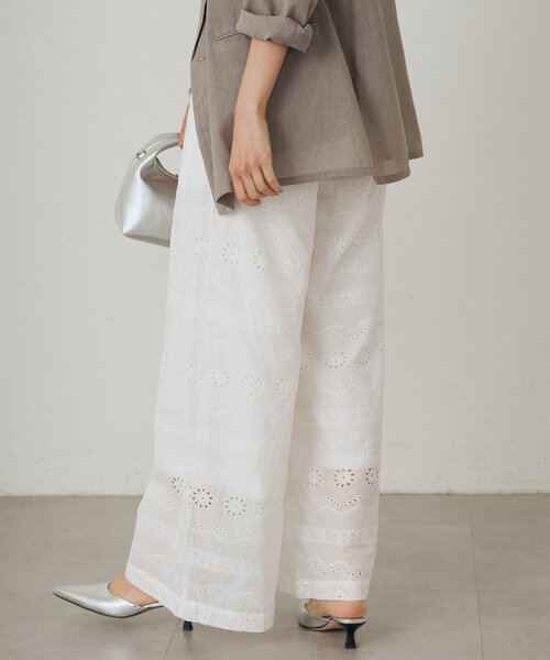 Loungedress パンツ レースパンツ レディース : ZOZOTOWN Yahoo