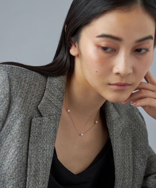ネックレス 「パールネックレス」 ポイント レディースの画像