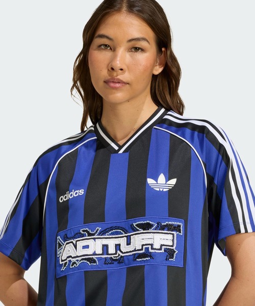 adidas tシャツ アディダス オリジナルス ビーズ ジャージ/ 半袖