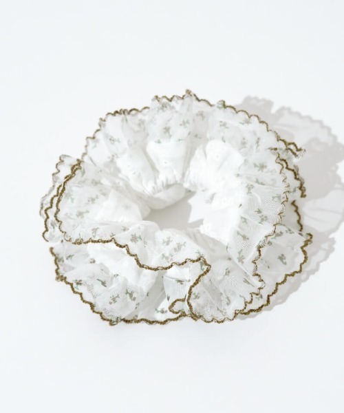 flower シュシュ レースコンビシュシュ : ZOZOTOWN Yahoo!店 - 通販