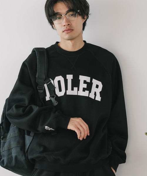 トレーナー スウェット POLeR/ポーラー COLLEGE RAGLAN CREW スウェット レディース POLeR トレーナー スウェット POLeR/ポーラー COLLEGE RAGLAN