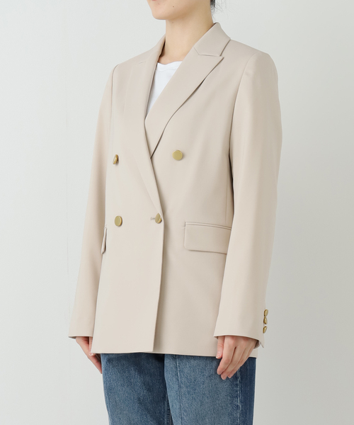 NOBLE（ノーブル） ジャケット テーラードジャケット エステルツイル