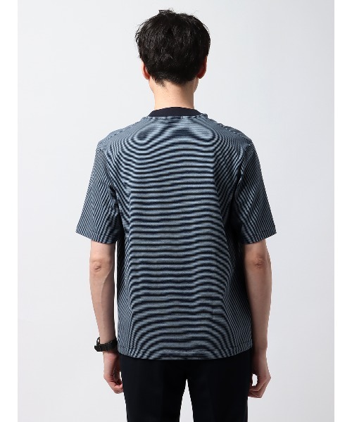 「SUIT SQUARE」 半袖Tシャツ M ネイビー メンズ