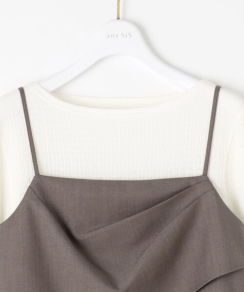 ANY SIS（エニィスィス） セットアップ ビスチェワンピース