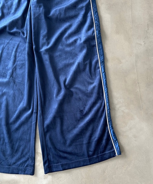 MandO（エムオー） パンツ ベロアナイロントラックパンツ/セットアップ