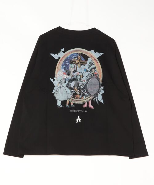 「AIVER」 長袖Tシャツ LARGE ホワイト メンズ