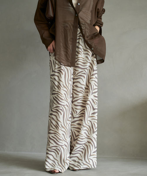 もみじ様　plage パンツ plage パンツ nature graphic レディース : ZOZOTOWN Yahoo!店