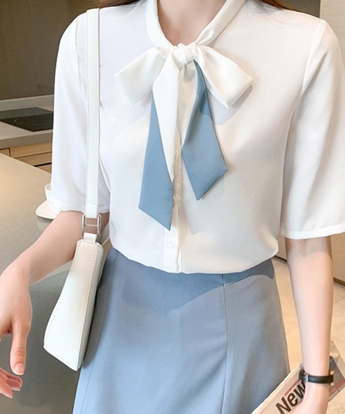 「Miniministore」 半袖ブラウス X-LARGE ホワイト レディース