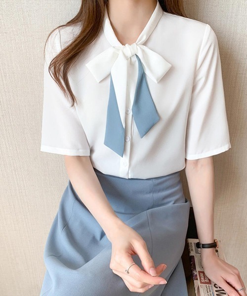 「Miniministore」 半袖ブラウス X-LARGE ホワイト レディース