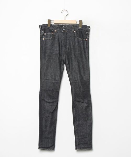 GANRYU◇ボトム⁄M⁄デニム⁄IDG⁄無地⁄EQ-P007⁄⁄