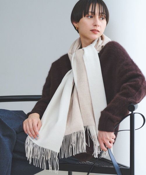 【UNITED ARROWS】ユナイテッドアローズ カシミア100%マフラー 1400024F0334_m1_c104.jpg