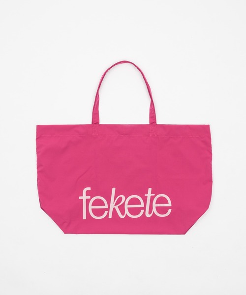 FEKETE（フェケテ） トートバッグ fekete big tote bag / feketeロゴ