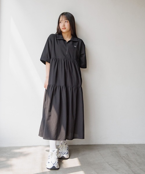 ワンピース ハーフZIPロングワンピース/AND YUA ANY/589090 キッズ 子供服 女の子 | GLOBAL WORK | 04