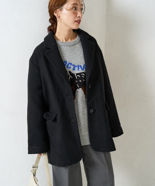 ダブルフェイスコートのおすすめ人気商品一覧 通販 - Yahoo!ショッピング