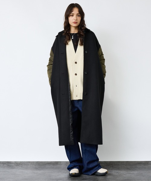NOMINE（ノミネ） ステンカラーコート コート 「NOMINE」袖