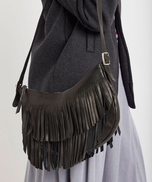 agnes b.（アニエスベー） ショルダーバッグ バッグ レザー ショルダー