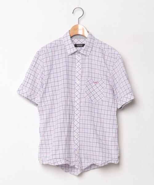 BURBERRY BLACK LABEL（バーバリーブラックレーベル） チェック柄半袖 
