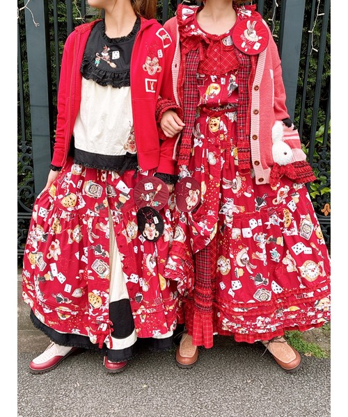 PINK HOUSE（ピンクハウス） パーカー TWINS CHESHIRE刺繍パーカー