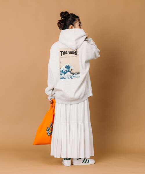 新品【FREAK'S STORE】パーカー FREAK'S STORE（フリークスストア） パーカー ビッグシルエット