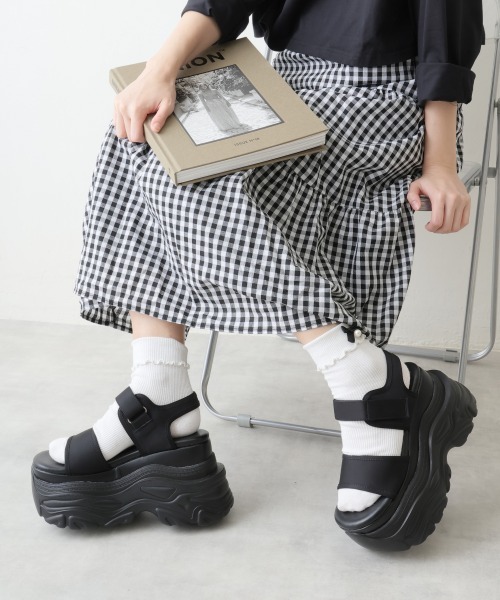 「DEMETER」 フラットサンダル S ブラック レディース_画像5