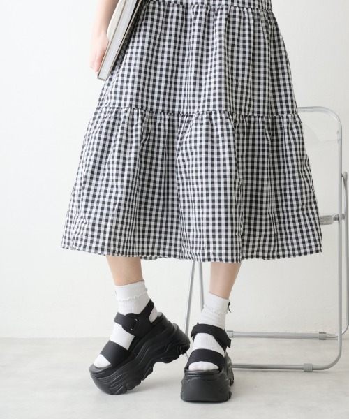 「DEMETER」 フラットサンダル S ブラック レディース_画像7