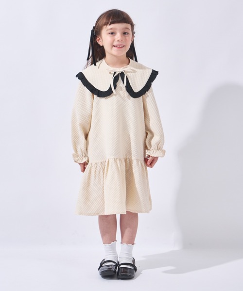 ever closet（エバークローゼット） ワンピース 裾フリルワンピース