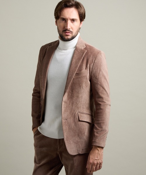 HIDEAWAYS NICOLE ラムレザー パッチワークジャケット HIDEAWAYS NICOLE（ハイダウェイ ニコル） ハイダウェイ HIDEWAYS