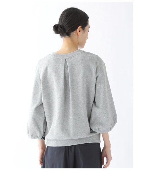 「ZUCCa」 スウェットカットソー M size ベージュ レディース_画像6