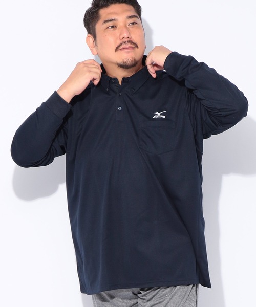 MIZUNO（ミズノ） ポロシャツ Pure Hyper ドライ ワンポケット ロゴ