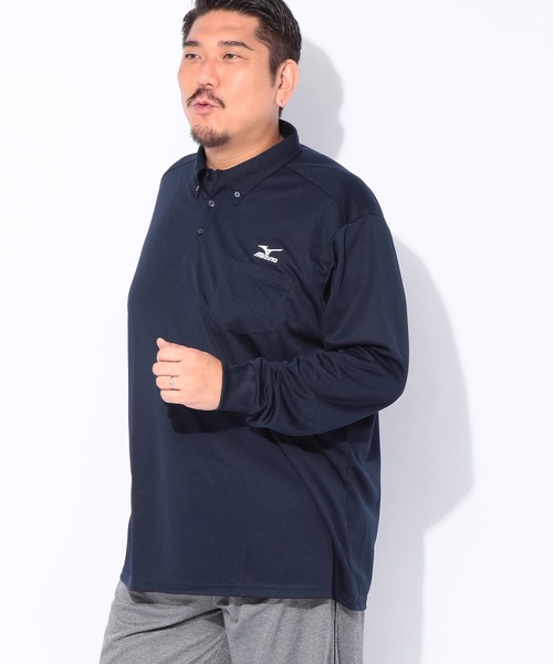 MIZUNO（ミズノ） ポロシャツ Pure Hyper ドライ ワンポケット ロゴ