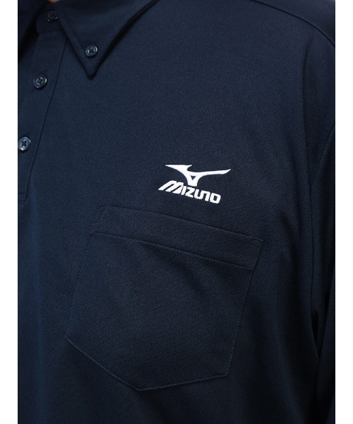 MIZUNO（ミズノ） ポロシャツ Pure Hyper ドライ ワンポケット ロゴ