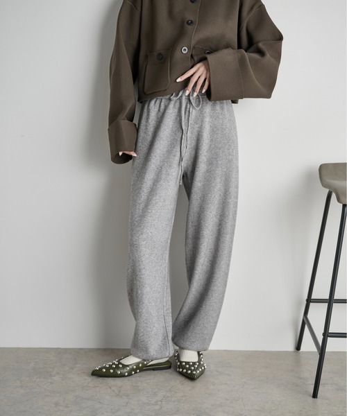 りょーや　パンツ／ニット THE Yon パンツ ニットジョガーパンツ レディース : ZOZOTOWN Yahoo!店