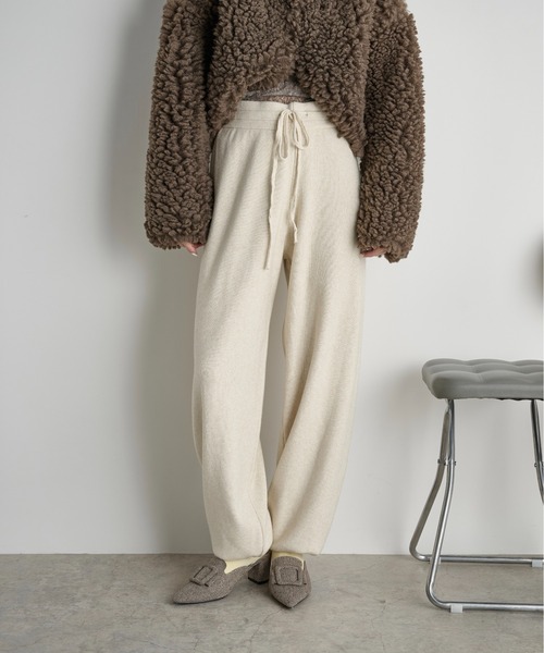 THE Yon パンツ ニットジョガーパンツ レディース : ZOZOTOWN Yahoo!店