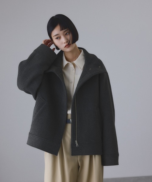 ADAM ET ROPE'（アダムエロペ） ブルゾン アウター Super120'sウール