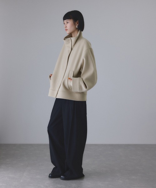 ADAM ET ROPE'（アダムエロペ） ブルゾン アウター Super120'sウール