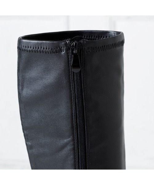 「attagirl」 ロングブーツ L ブラック系その他 レディース_画像2