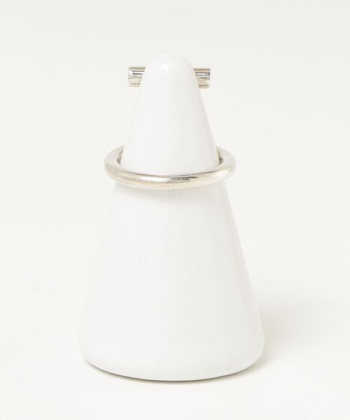 「e.m.」 リング #9 シルバー レディース_画像2