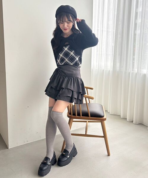 MAJESTIC LEGON（マジェスティックレゴン） ニット セーター リボン