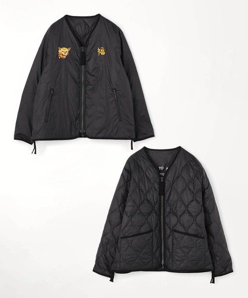 TAION　Reversible SKAJAN Down Jacket TAION（タイオン） ダウンジャケット ダウン TAION REVERSIBLE SKAJAN