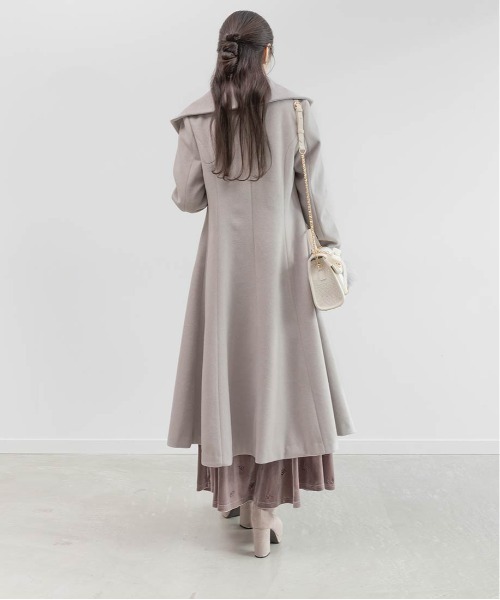 RANDA（ランダ） コート チェスターコート 2WAY ショールカラーロング