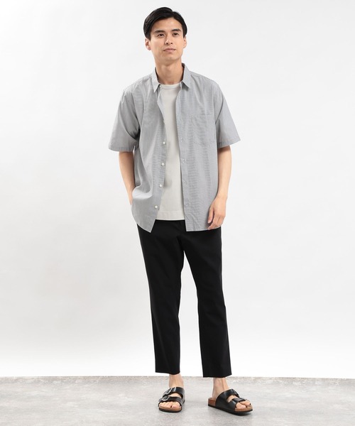 「GLOBAL WORK Smile Seed Store」 イージーパンツ MEDIUM 杢グレー メンズ_画像2