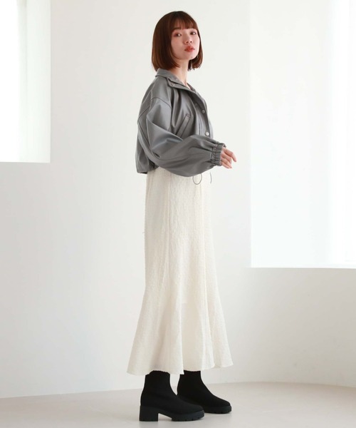 「archives」 キャミソールワンピース MEDIUM アイボリー レディース_画像7
