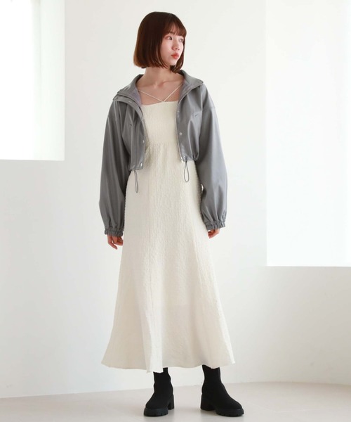 「archives」 キャミソールワンピース MEDIUM アイボリー レディース_画像9