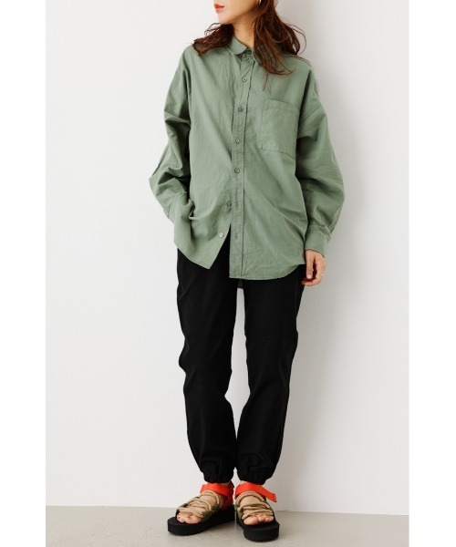 「RODEO CROWNS WIDE BOWL」 イージーパンツ SMALL カーキ レディース_画像4