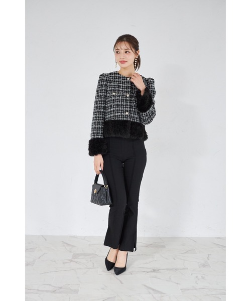 tocco closet（トッコ クローゼット） ジャケット ノーカラー