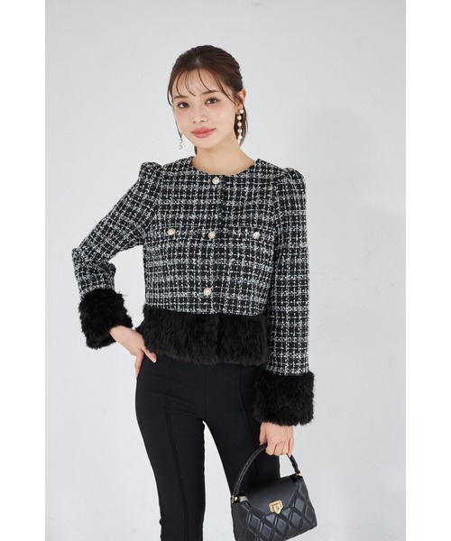 tocco closet（トッコ クローゼット） ジャケット ノーカラー
