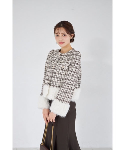 tocco closet（トッコ クローゼット） ジャケット ノーカラー