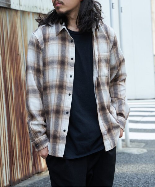 「VENCEEXCHANGE」 「GLOVE HOUSE」長袖シャツ M ホワイト メンズ_画像8