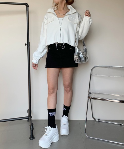 「non-hedge」 ブルゾン FREE オフホワイト レディース_画像2